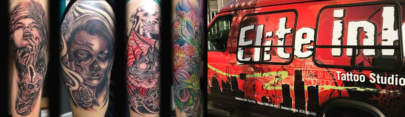 Tattoos For Women from Detroit | TattooMenu